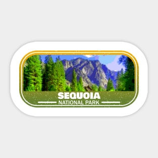 Sequoia National Park, America Sticker